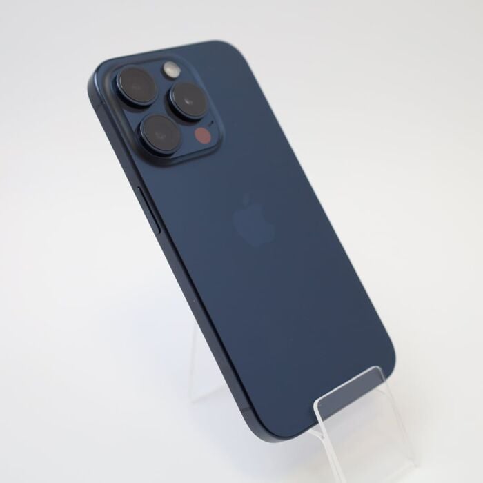 Apple iPhone 15 Pro 128GB Tytan błękitny (Blue Titanium) - IPN15PURM/E/2 - zdjęcie 1 z 6