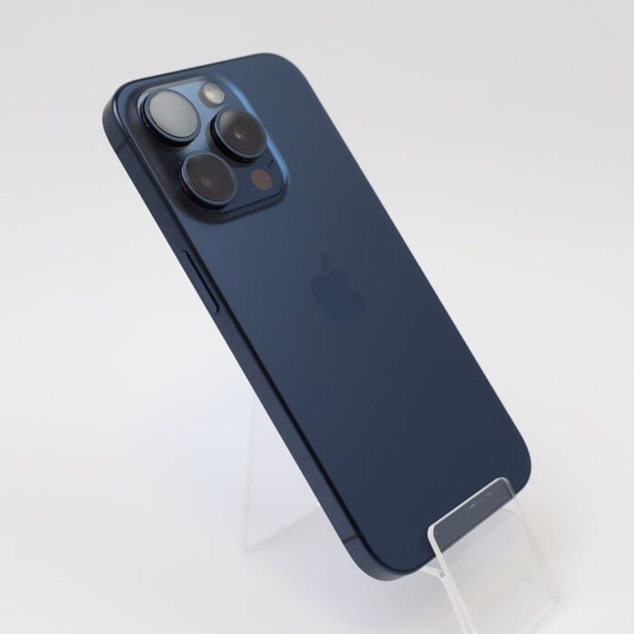 Apple iPhone 15 Pro 128GB Tytan błękitny (Blue Titanium) - IPN15PURM/E/8 - zdjęcie 1 z 5