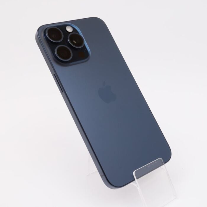 Apple iPhone 15 Pro Max 256GB Tytan błękitny (Blue Titanium) - Outlet - VMIPN15PMUX/P - zdjęcie 1 z 6