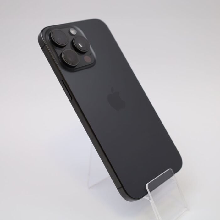 Apple iPhone 15 Pro Max 256GB Tytan czarny (Black Titanium) - IPN15PMVXM/E/4 - zdjęcie 1 z 5