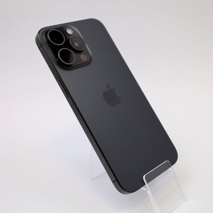 Apple iPhone 15 Pro Max 256GB Tytan czarny (Black Titanium) - IPN15PMVXM/P/3 - zdjęcie 1 z 5