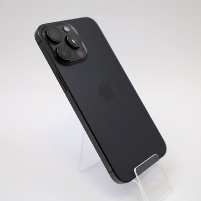 Apple iPhone 15 Pro Max 256GB Tytan czarny (Black Titanium) - IPN15PMVXM/P/4 - zdjęcie 1 z 5