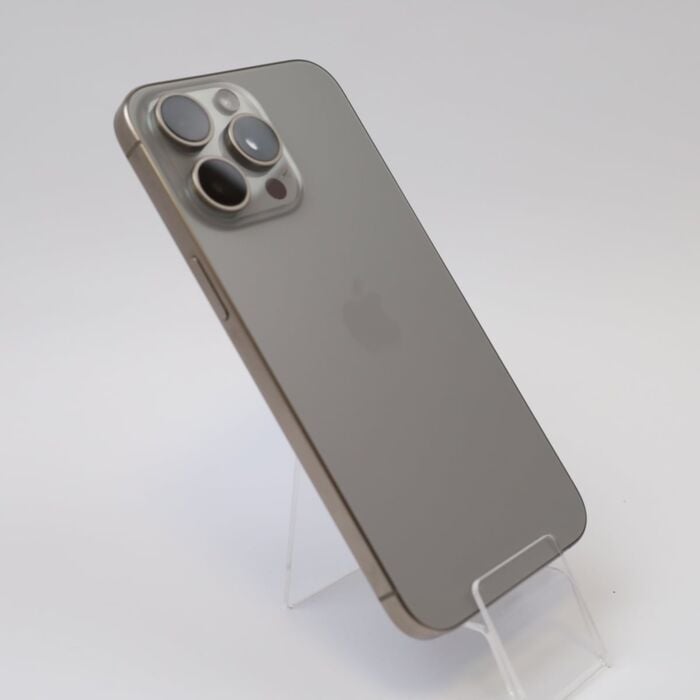 Apple iPhone 15 Pro Max 256GB Tytan naturalny (Natural Titanium) - IPN15PMTXM/E/2 - zdjęcie 1 z 5
