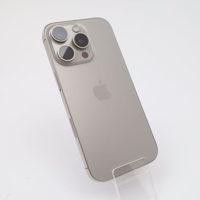Apple iPhone 16 Pro 128GB Tytan naturalny (Natural Titanium) - odnowiony (stan jak dobry - ASIS) - 4YNG3ZN/A/S - zdjęcie 1 z 5