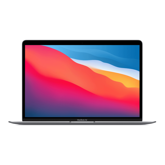 Apple MacBook Air 13,3 M1 8-core CPU + 7-core GPU / 8GB / 128GB SSD / Klawiatura US / Gwiezdna Szarość (Space Gray) – Outlet - MGNF3LL/A/C1041 - zdjęcie 1 z 3