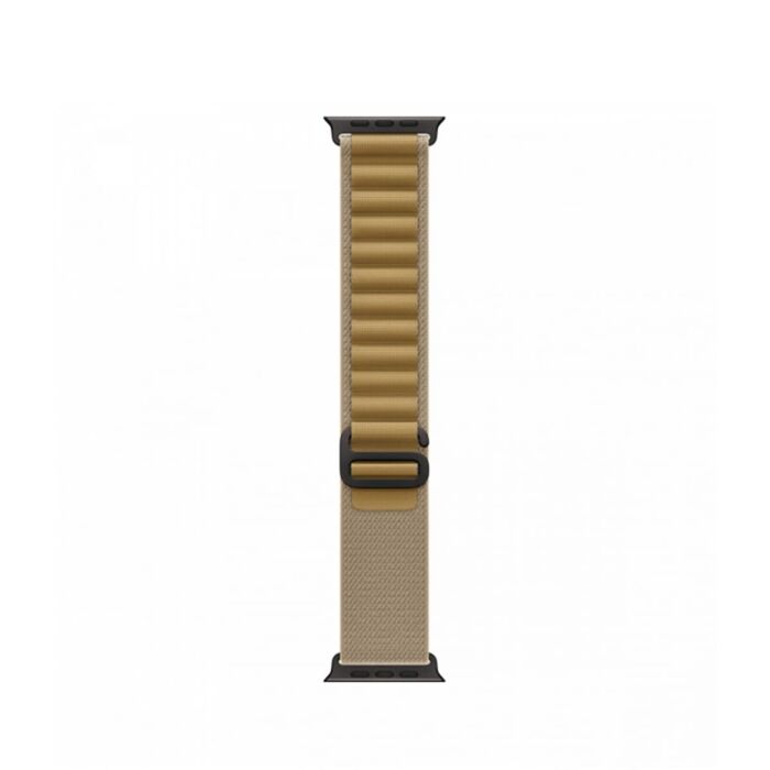 Apple Opaska Alpine w kolorze beżu do koperty 49 mm z elementami z tytanu w kolorze czarnym – rozmiar L - MYQ23ZM/A - zdjęcie 1 z 3