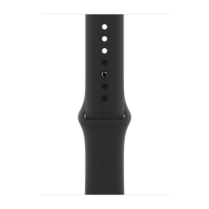 Apple Pasek sportowy w kolorze czarnym do koperty 44mm / 45mm / 46mm / 49mm – rozmiar S/M - MXM23/P - zdjęcie 1 z 3