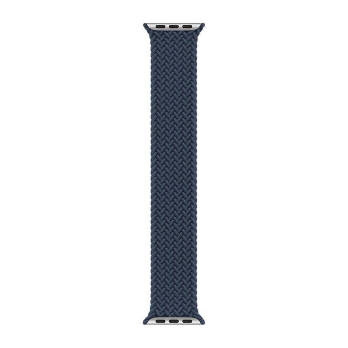 Apple Pleciona opaska Solo  w kolorze błękitnej toni do koperty 44mm / 45mm / 46mm / 49mm - rozmiar 6 – Outlet - 923-06494/X696 - zdjęcie 1 z 3
