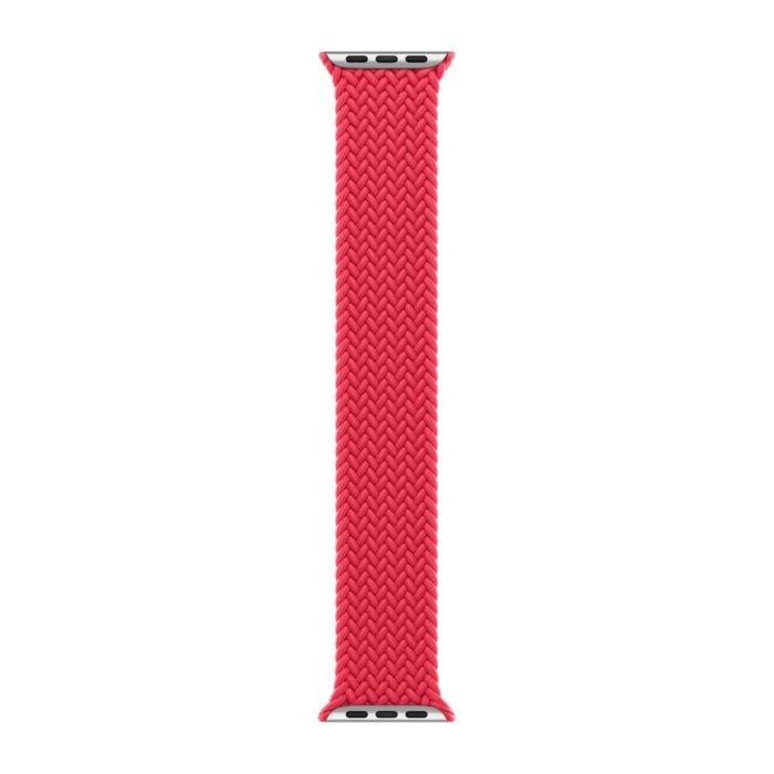 Apple Pleciona opaska Solo  w kolorze (PRODUCT)RED do koperty 40mm / 41mm / 42mm - rozmiar 2 - Outlet - 923-07658/X894 - zdjęcie 1 z 3