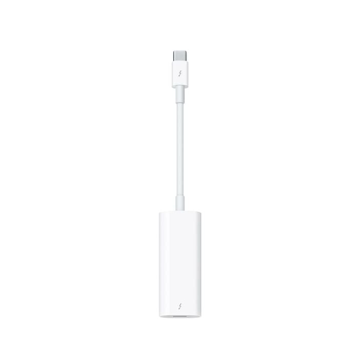 Apple Przejściówka z portu Thunderbolt 3 USB-C na Thunderbolt 2 - Biała – Outlet - MYH93ZM/A/X658 - zdjęcie 1 z 3