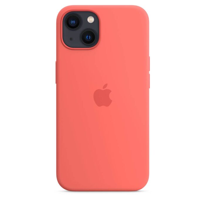 Apple Silikonowe etui z MagSafe do iPhone 13 - róż pomelo - MM253ZM/A - zdjęcie 1 z 7