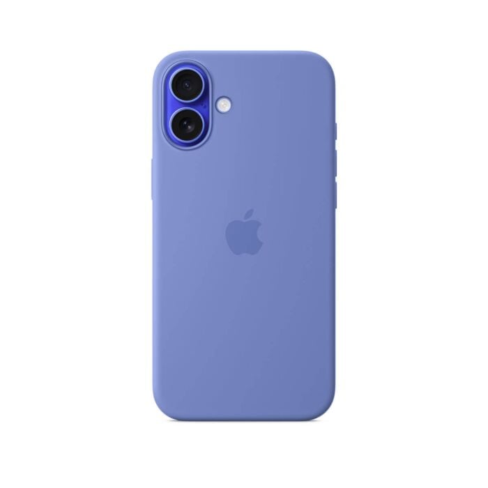 Apple Silikonowe etui z MagSafe do iPhone’a 16 Plus – Błękitny hiacynt – Outlet - MDGV4/R - zdjęcie 1 z 5