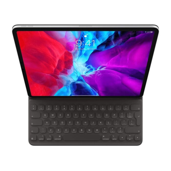 Apple Smart Keyboard Folio Etui do iPad Pro 12,9 (3-6-gen.) i iPad Air 13 (M2/M3) - Czarne - Outlet - MXNL2Z/A/P - zdjęcie 1 z 4