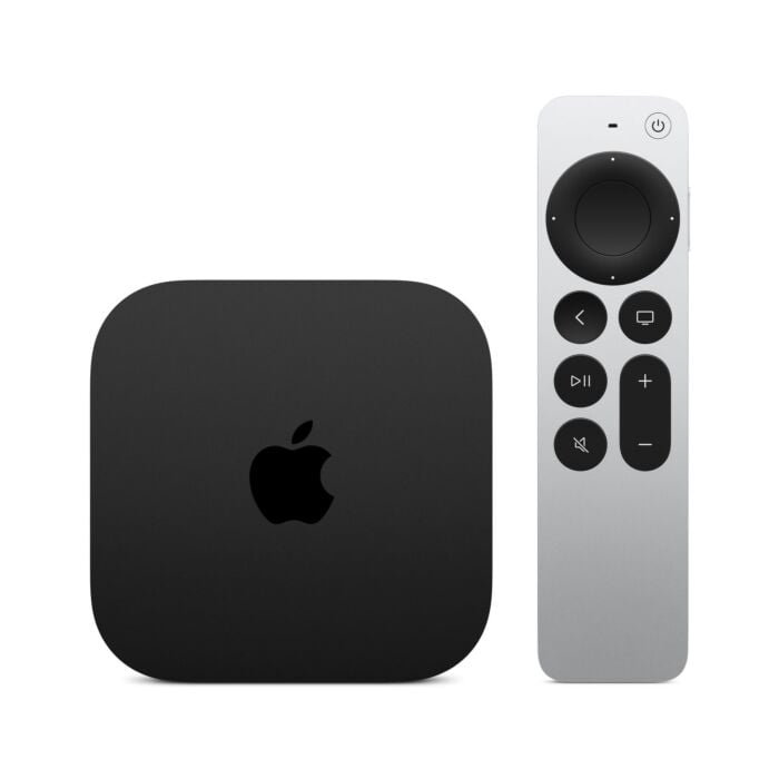 Apple TV 4K (4-gen.) Wi-Fi + Ethernet z 128 GB pamięci masowej - czarny - MLFF4MP/A - zdjęcie 1 z 7