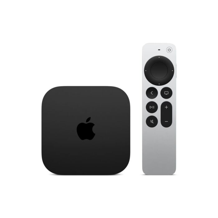 Apple TV 4K Wi-Fi + Ethernet z 128 GB pamięci masowej - Czarny – Outlet - MN893TZ/A/X619 - zdjęcie 1 z 4