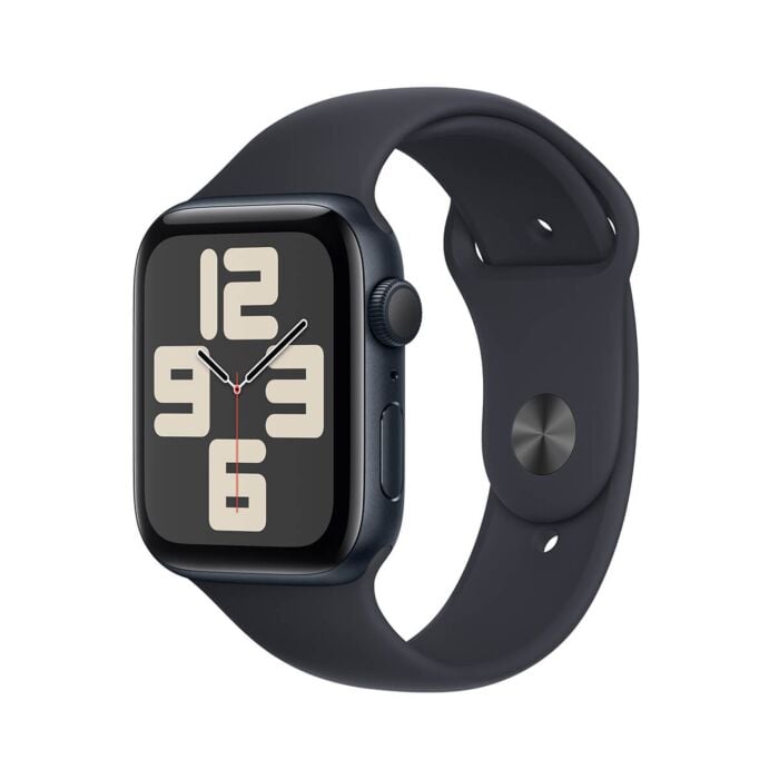 Apple Watch SE (2-gen) GPS Koperta 44mm z Aluminium w kolorze Północy z Paskiem sportowym w kolorze Północy - rozmiar M/L - Outlet - FRE93QA/A/W247 - zdjęcie 1 z 8