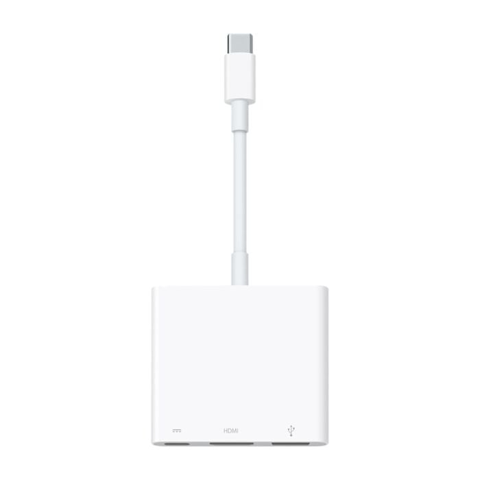 Apple Wieloportowa przejściówka z USB-C na cyfrowe AV - Biała - Outlet - MUF82/R - zdjęcie 1 z 3