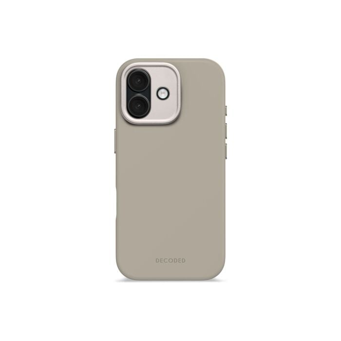 Decoded AntiMicrobial Silicone Backcover Etui silikonowe do iPhone 17 kompatybilne z MagSafe - Beżowe - DECOD25IPO17BCS9SE - zdjęcie 1 z 5