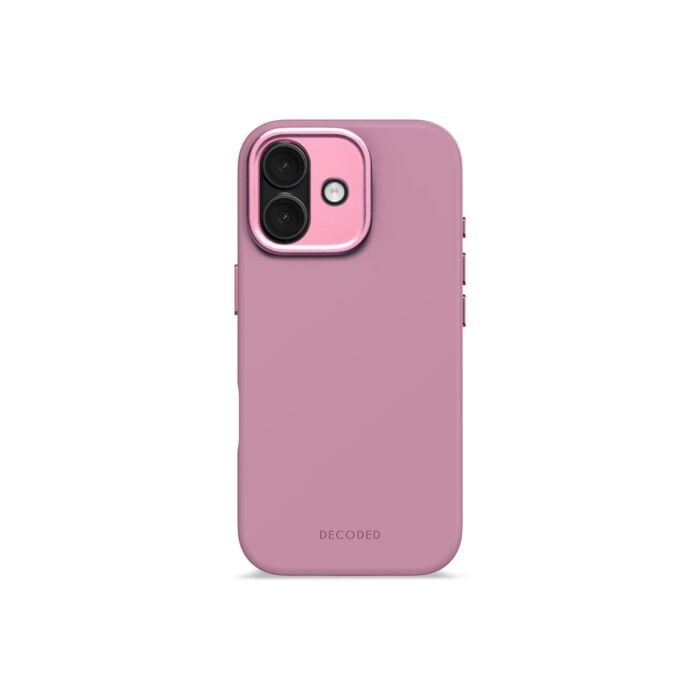 Decoded AntiMicrobial Silicone Backcover Etui silikonowe do iPhone 17 kompatybilne z MagSafe - Różowe - DECOD25IPO17BCS9RE - zdjęcie 1 z 5