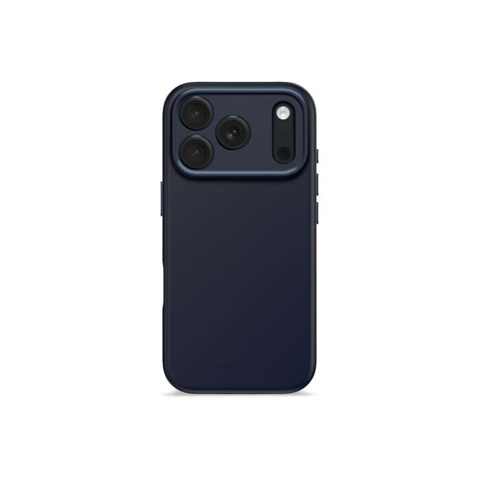 Decoded AntiMicrobial Silicone Backcover Etui silikonowe do iPhone 17 Pro kompatybilne z MagSafe - Granatowe - DECOD25IPO17PBCS9TY - zdjęcie 1 z 5