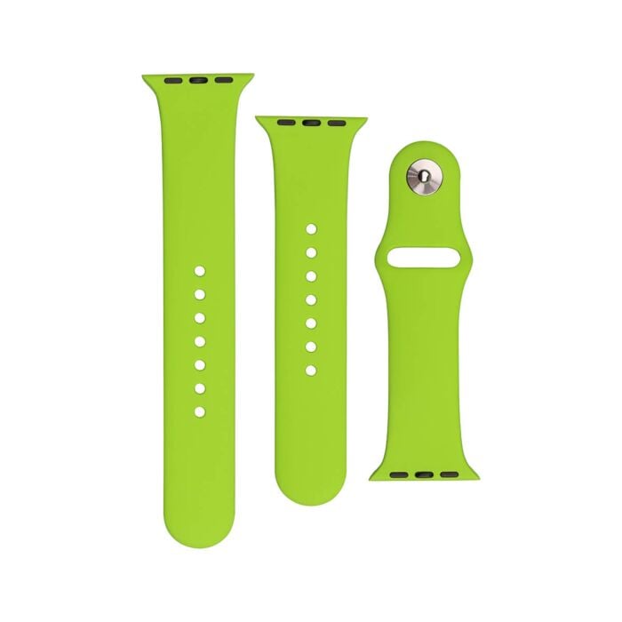 Fixed Silikonowy pasek do Apple Watch 42/44/45mm - Zielony - FIXSST-434-GRE - zdjęcie 1 z 5