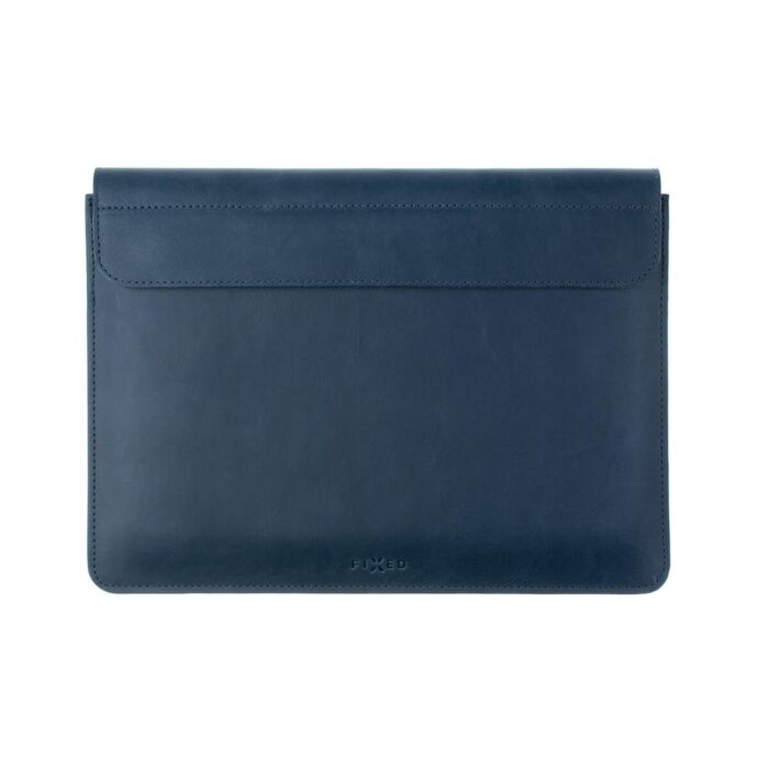 Fixed - skórzany pokrowiec magnetyczny do MacBook Pro 14" (granatowy) - FIXOX2-PRO14-BL - zdjęcie 1 z 2