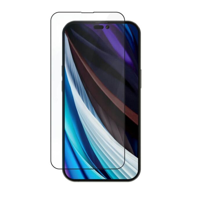 JCPAL Preserver Glass Szkło ochronne do IPhone 14 Pro (czarna ramka) - JCP2548 - zdjęcie 1 z 3