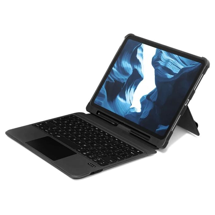 Laut Type Folio 2 Obudowa ochronna z klawiaturą Bluetooth do iPad Air 11 (M2 / M3) / iPad Pro 11 (1/2/3/4-gen.) / iPad Air 10.9 (4/5-gen) - Czarna - LAUTLIPA24STY2BK - zdjęcie 1 z 7