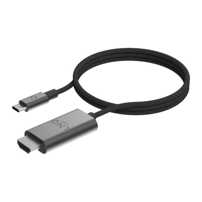LINQ - 8K/60Hz Pro Kabel USB-C na HDMI 2m - Space Gray - LQ48026 - zdjęcie 1 z 6