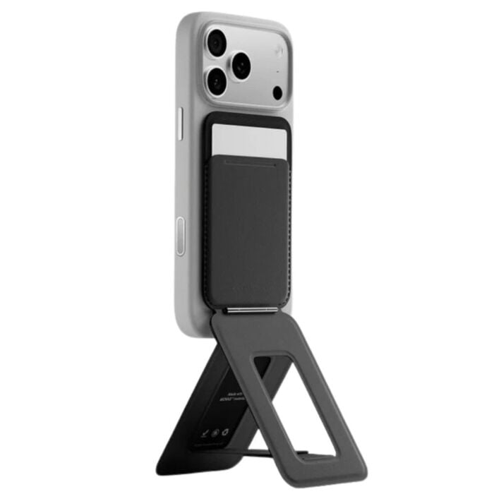 Moft Movas Tripod Magnetyczny portfel i stojak na telefon kompatybilny z MagSafe - Czarny - Mof000063 - zdjęcie 1 z 5