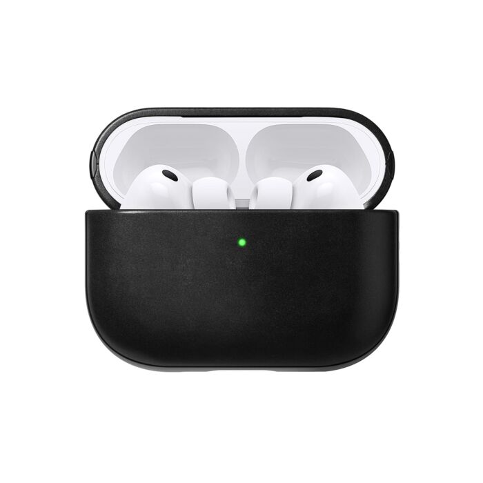 NOMAD Modern Leather Case Skórzane etui do Apple AirPods Pro 3 / skóra Horween - Czarne - NM011291858 - zdjęcie 1 z 12
