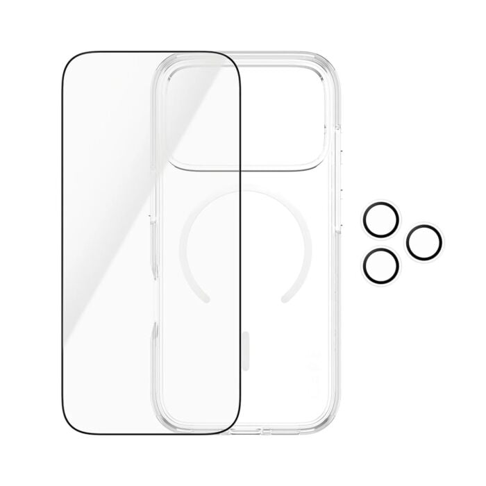 PanzerGlass Explorer Zestaw 3w1 Szkło ochronne + szkło na obiektyw + CARE by PanzerGlass Urban Combat etui do iPhone 18 Pro - Przezroczyste - PAN001658 - zdjęcie 1 z 4
