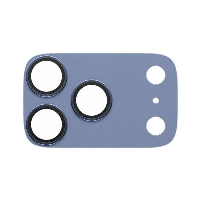 PanzerGlass Fender Camera Protector Szkło hartowane na obiektyw do iPhone 18 Pro - Niebieskie - PAN001586 - zdjęcie 1 z 4
