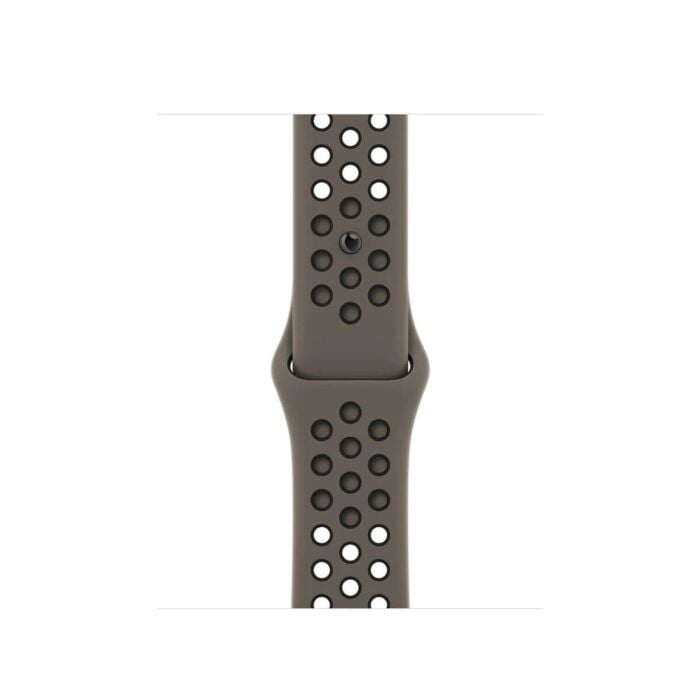 Apple Pasek sportowy Nike w kolorze Olive Grey/czarnym do Apple Watch do koperty 41 mm - rozmiar uniwersalny - MPGT3ZM/A - zdjęcie 1 z 5