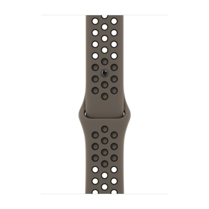 Pasek sportowy Nike w kolorze Olive Grey/czarnym do koperty 45 mm - MPH73ZM/A - zdjęcie 1 z 3