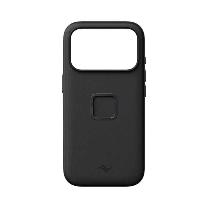 Peak Design Mobile Everyday Leather Etui skórzane do iPhone 18 Pro Max/iPhone 17 Pro Max z systemem SlimLink - Czarne - M-MC-CP-BKL-1 - zdjęcie 1 z 6