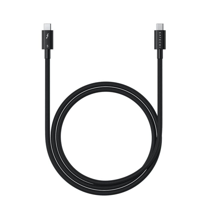 Satechi Kabel thunderbolt 5 USB-C - USB-C (1m) - Czarny - ST-YTB5100K - zdjęcie 1 z 6