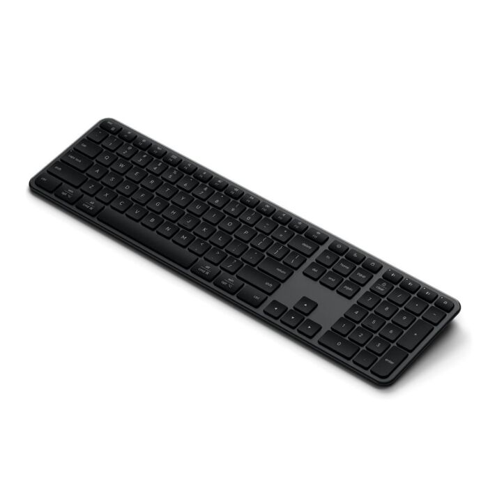 Satechi Slim EX3 Klawiatura Bluetooth do trzech urządzeń z przełącznikiem trybu Mac / Windows - Gwiezdna czerń - ST-KEX3C-EN - zdjęcie 1 z 5