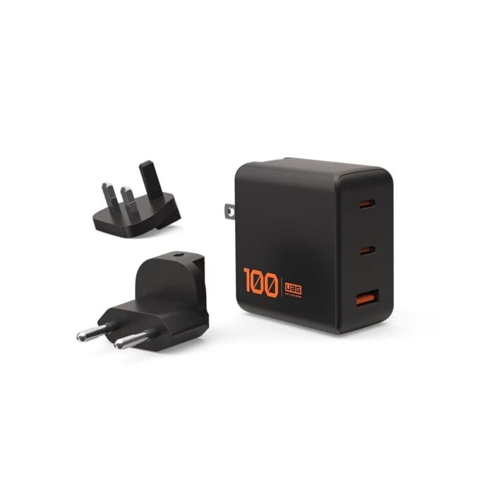 UAG SRGE Charger Ładowarka sieciowa 100W / 2x USB-C + USB-A - Czarna - UAG9B443811V4040 - zdjęcie 1 z 5