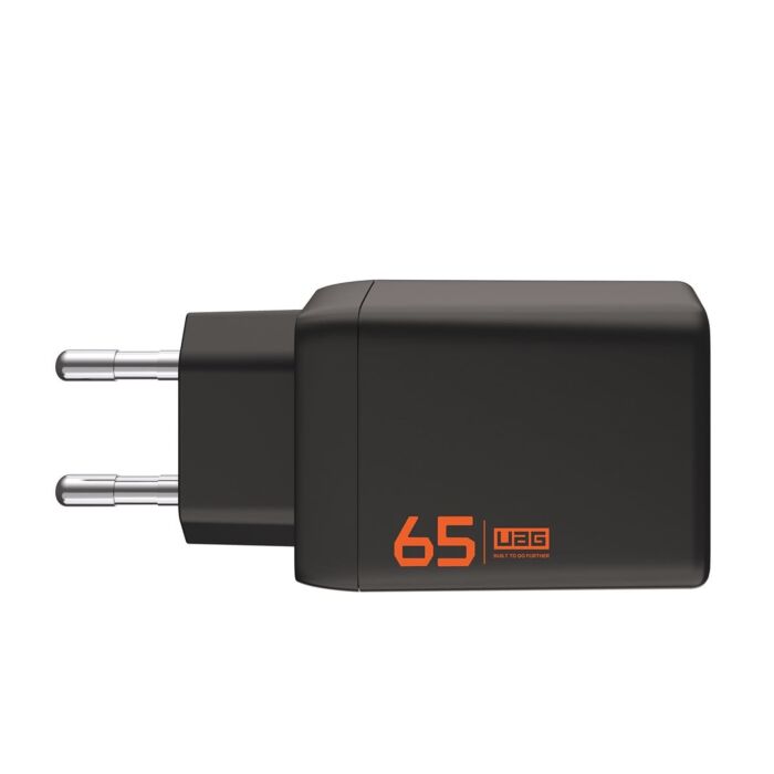 UAG SRGE Charger Ładowarka sieciowa 65W / 2x USB-C + USB-A - Czarna – Outlet - UA9B443711V4040/X731 - zdjęcie 1 z 11