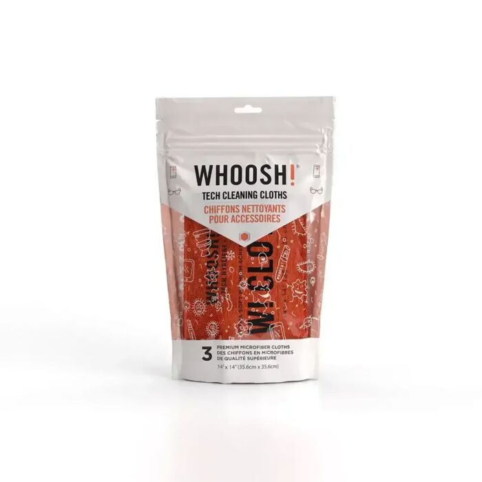 Whoosh 3XL Tech Cleaning Cloths Antybakteryjna ściereczka z mikrofibry (3szt.) - WHOO1FGCL3COM - zdjęcie 1 z 1
