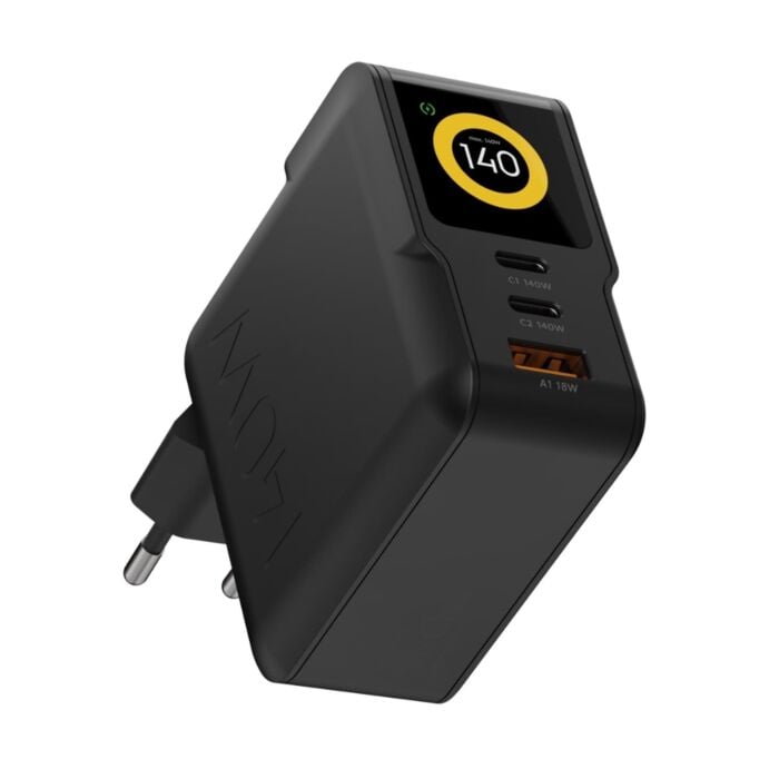 XTORM NextGen Ładowarka sieciowa  140W - Czarna - XECNG1401 - zdjęcie 1 z 7