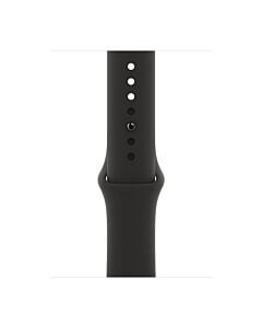 Apple Pasek sportowy w kolorze czarnym do koperty 40 mm – rozmiar standardowy - Outlet