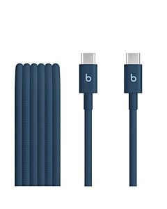 Apple Beats Pleciony przewód USB-C na USB-C (1,5m) - Elektryzujący granatowy