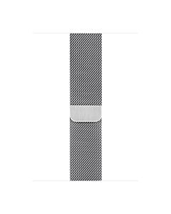 Apple Bransoleta mediolańska w kolorze srebrnym do koperty 38mm / 40mm / 41mm / 42mm - rozmiar uniwersalny