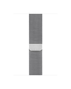 Apple Bransoleta mediolańska w kolorze srebrnym do koperty 42mm / 44mm / 45mm / 46mm / 49mm - rozmiar uniwersalny