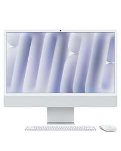 Apple iMac 24" 4,5K Retina M4 8-core CPU + 8-core GPU / 24GB / 1TB / Gigabit Ethernet / Srebrny (Silver)