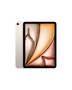 Apple iPad Air 11 M3 128GB Wi-Fi + Cellular (5G) Księżycowa poświata (Starlight) - odnowiony (stan bardzo dobry - ASIS) - Outlet