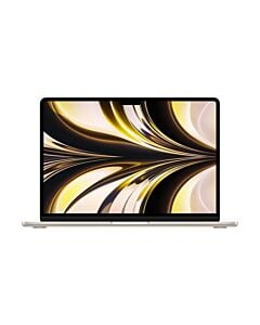 Apple MacBook Air 13 M2 8-core CPU + 8-core GPU / 16GB RAM / 256GB SSD / Księżycowa poświata (Starlight) - Outlet