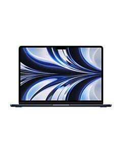 Apple MacBook Air 13 M2 8-core CPU + 8-core GPU / 16GB RAM / 256GB SSD / Północ (Midnight) - Outlet